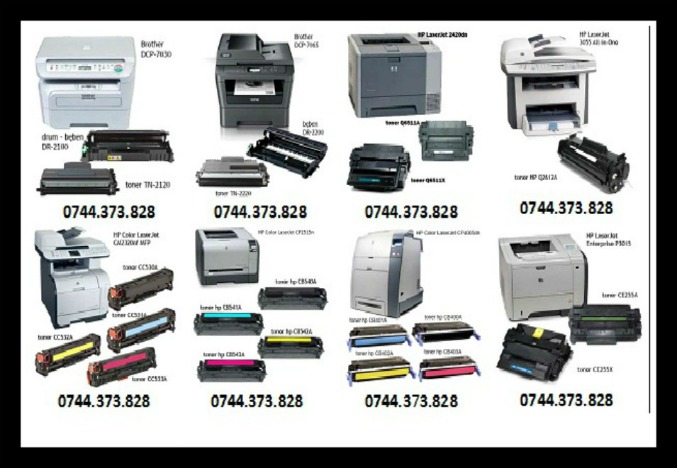 Consumabile imprimante, multifunctionale, copiatoare si faxuri.