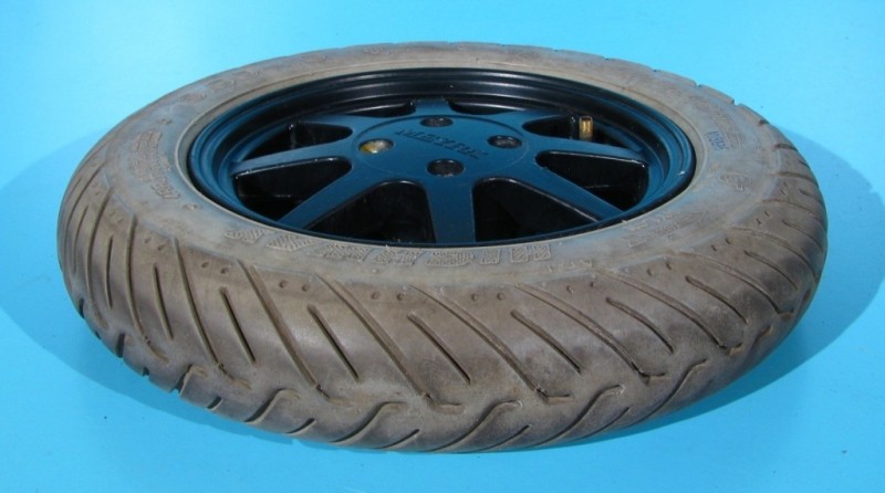 Roata originala cu cauciuc plin Meyra Optimus 1 3.00-10