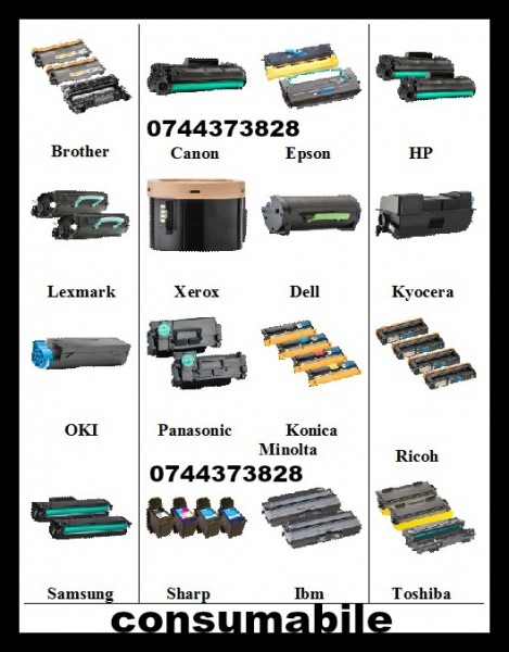 Cartuse imprimante 0744373828 HP, Samsung, Lexmark, Canon, Epson, Brother, Xerox .