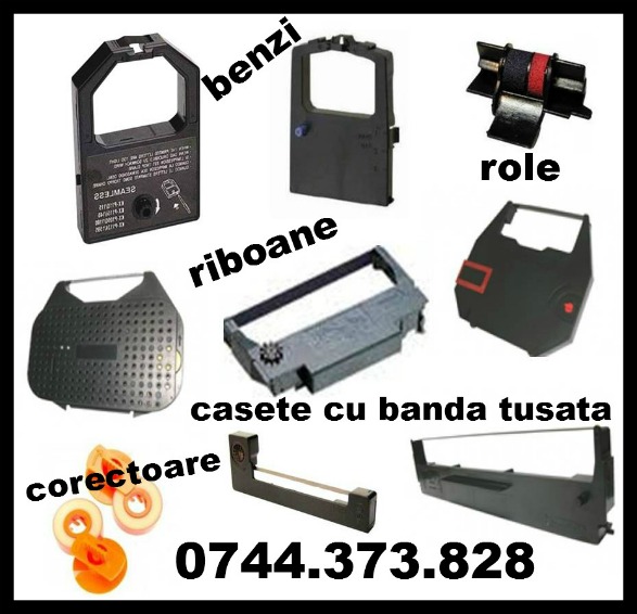 Riboane masini de scris Brother, Canon, Olivetti, Panasonic, Olympia, Sharp, Smith Corona, Samsung, Triumph Adler,etc.