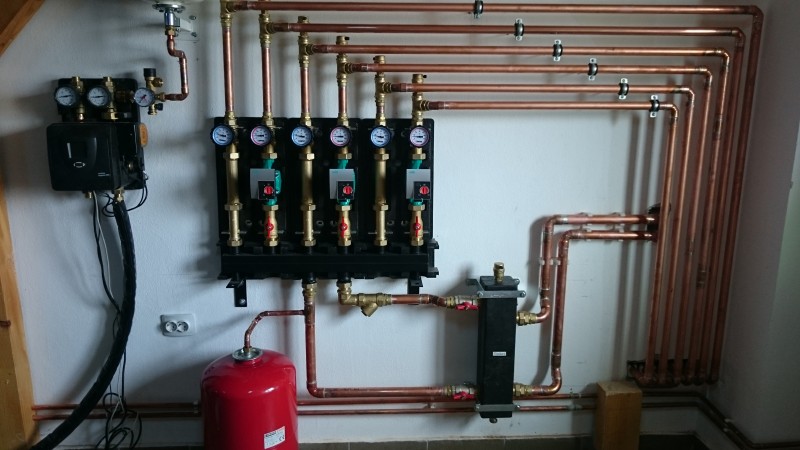 Servicii profesionale instalații termice/lemne/ panouri solare.