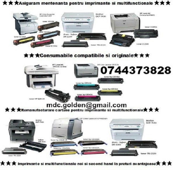 Cartuse imprimante HP, Samsung , Xerox , Lexmark , Canon , Epson , Brother, Xerox , Canon , etc.  