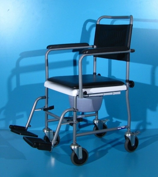 Scaun cu rotile si wc