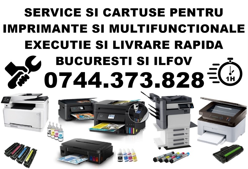 Service Reparatii imprimante si copiatoare in Bucuresti si Ilfov  ! !.