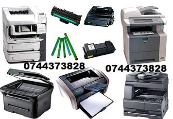 Service imprimante, multifunctionale laser negru si color.