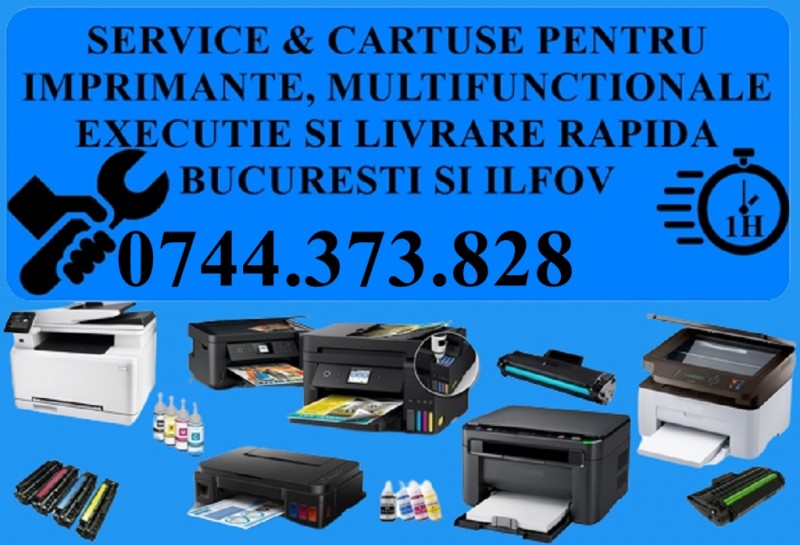 Service imprimante HP Bucuresti, Ilfov