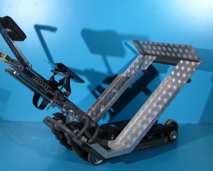 Elevator cu senile si rampa pentru scari TGR Jolly Ramp