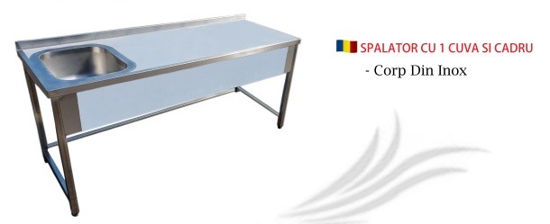 SPALATOR inox 1 cuva / SPALATOR inox 2-3-4-5 Cuve / SPALATOARE Stoc / HORECA BUCURESTI