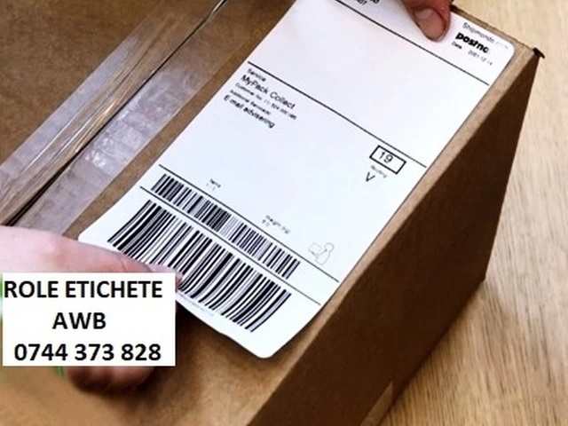 Etichete AWB, cutii, colete,logistica                          