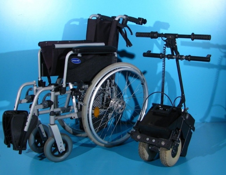 Carucior electric pliabil Heymer / Invacare - 6 km/h