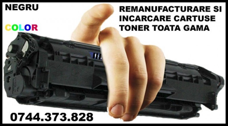 Reincarcare cartuse toner pt. imprimante, copiatoare,multifunctionale