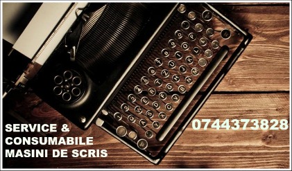 Service si consumabile pentru masini de scris mecanice si electrice.