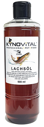 Ulei de somon KynoVital 500 ml pentru caini si pisici 