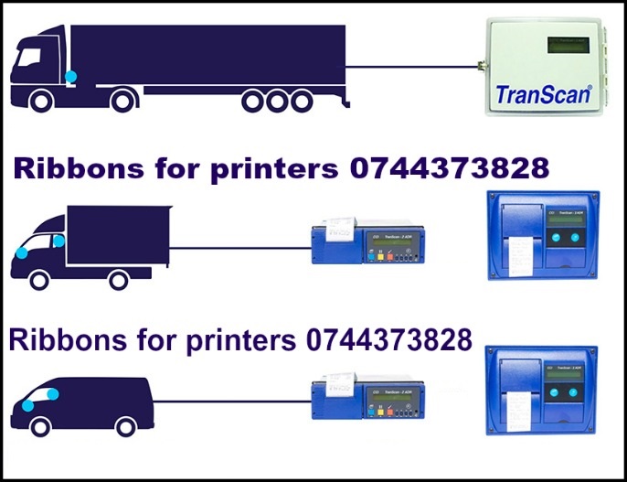 Cartus,banda imprimanta Transcan 2ADR, DL-SPR, DL-PRO, Euroscan, Thermo king, Cargo-Print