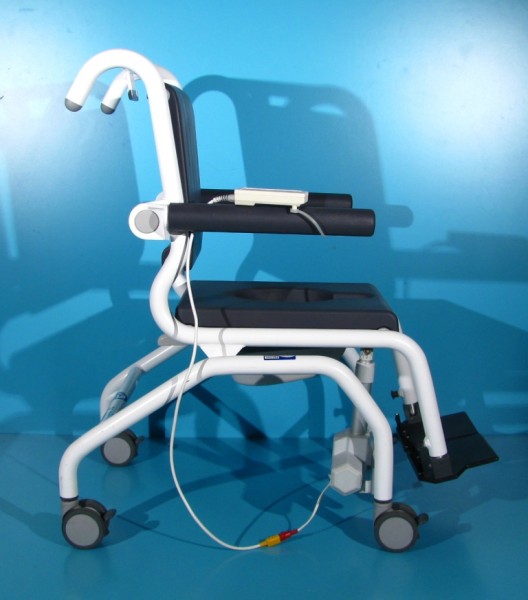 Scaun electric pentru WC si baie din aluminiu