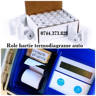 Role hartie, banda tus pt inregistratoare temperatura DataCold, Transcan 2ADR,Sentinel,Thermo King  