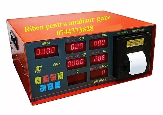 Cartus cu banda de imprimanta analizor de gaze 0744.373.828 B2B Tecnotest, Eurogas, Motorscan, AVL DiCom, AVL DiSmoke, Omnibus, Opus !.