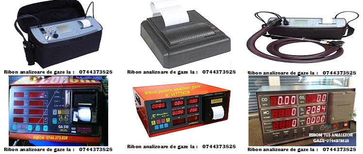 Ribon tusat analizor gaze Flux 5000,Eurogas8020,O.M.C.I 2094/3049,AVL DiCom 4000,AVL DiSmoke 435,Tecnotest 488,,Gorchi GA 510,