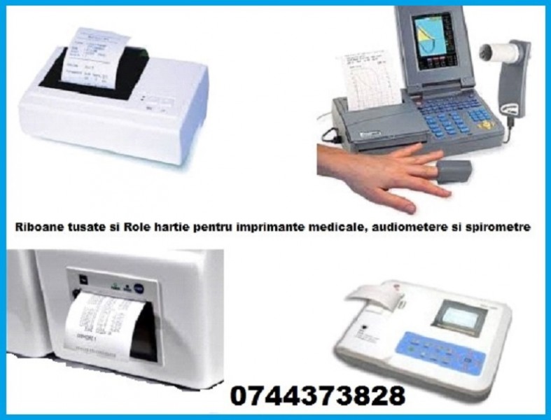 Ribon scriere imprimanta autoclave, sterilizare,  aparate medicale, audiometre. !