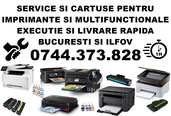 Reparatii imprimante Tunari,Voluntari - 0744373828   