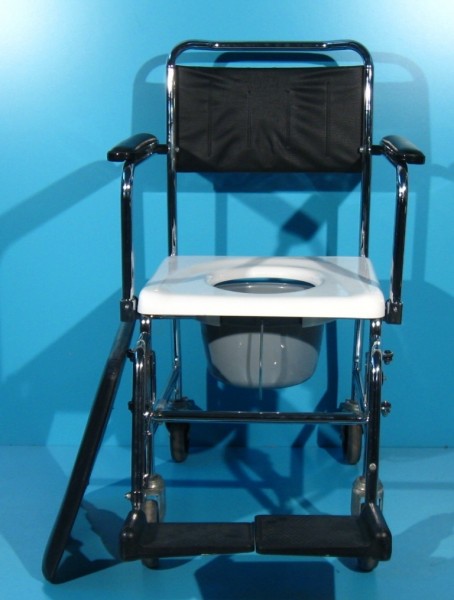 Scaun cu rotile si wc