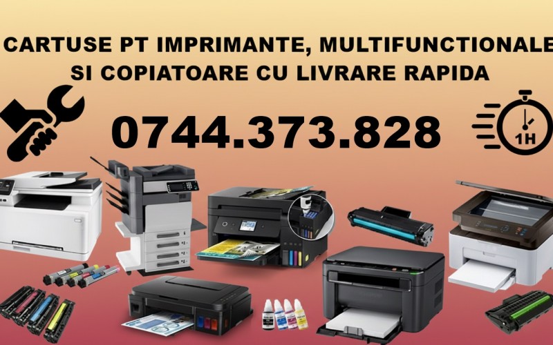 Rapid livram Cartuse imprimante Hp, Samsung, Xerox, Lexmark, Canon, Brother, Ricoh, Epson, Oki, Ibm, Kyocera, Panasonic, Nashuatec, Philips, Toshiba, Sharp Dell.