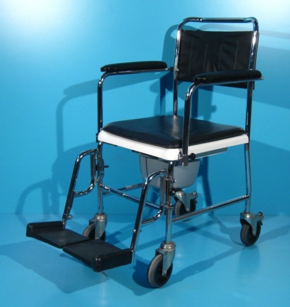Scaun cu rotile si wc