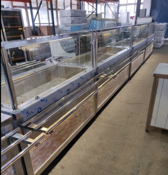 Horeca Bucuresti - LINII Autoservire Vitrine CALDE si Vitrine RECI