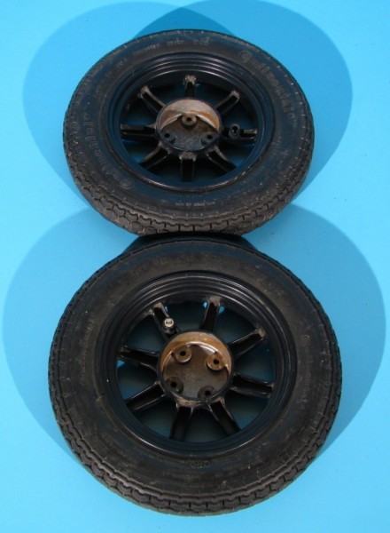 Roata originala cu cauciuc plin Meyra Optimus 1 3.00-10