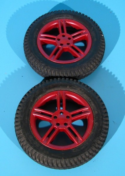 Roata originala cu cauciuc plin pentru carucior electric - 3.00-8