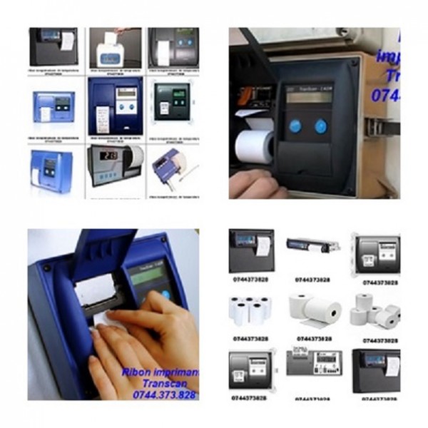 Ribon scriere si rola hartie Euroscan, Cargo-Print , Carrier Transicold, Esco, Transcan, Tkdl, Thermo King ,  Termograf Carrier Data Cold, DL-PRO, DL-SPR, Touchprint Thermo King, Dps Thermo King, Vlt, Termograf.