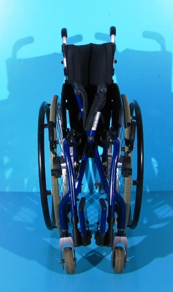 Scaun cu rotile din aluminiu activ  Sopur - latime sezut 42 cm