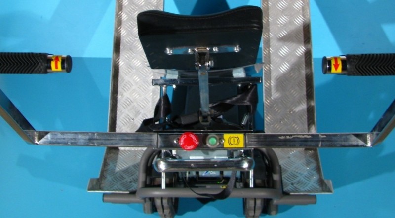 Elevator cu senile si rampa pentru scari TGR Jolly Ramp