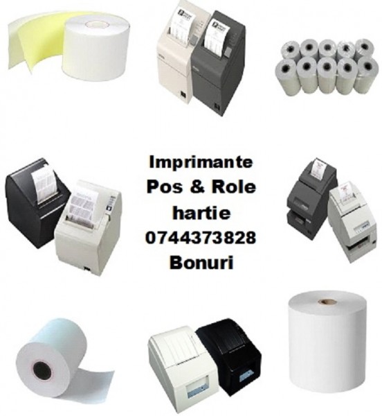 Role hartie POS Verifone, Panasonic, Epson, Panasonic, Samsung, Star Micronics