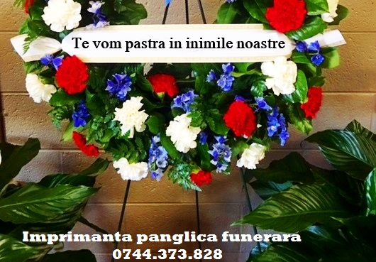 Sistem scriere panglica funerara 0744373828     