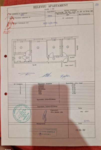 Apartament 3 camere
