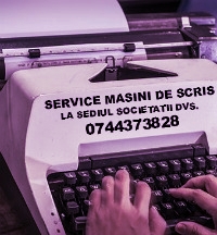Masina de scris- reparatie la sediul companiei dvs