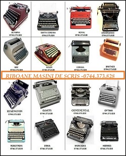 Banda masina de scris Consul,Continental,Olympia,Olivetti,Brother,Canon, Smith Corona, Adler