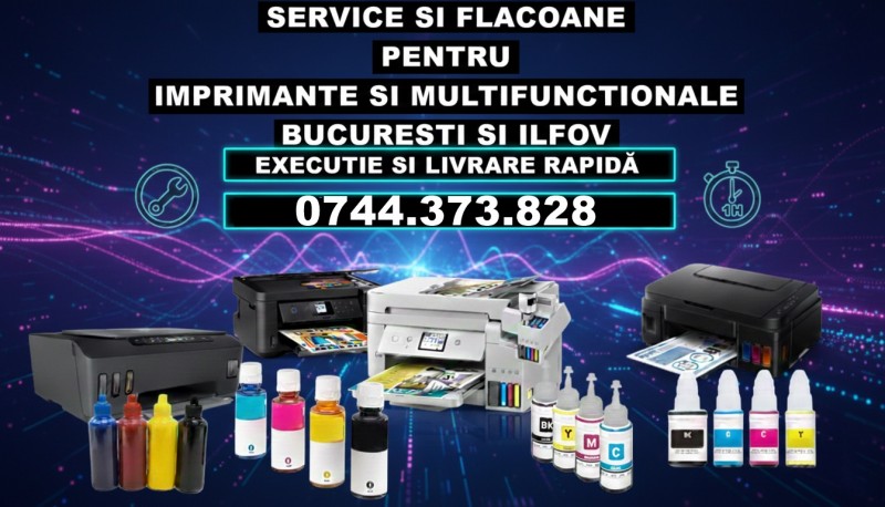 Rapid reparam imprimante rezervoare cerneala in Bucuresti Ilfov .!. 