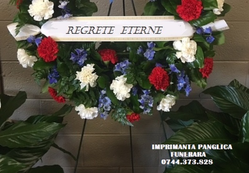 Imprimanta mesaj banda funerara