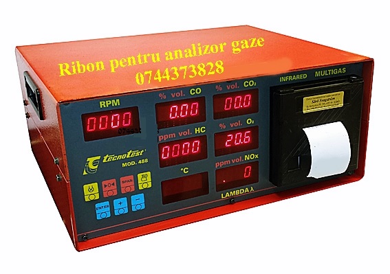Ribon analizor noxe Motor X 770,Tecnotest 488,Omnibus 430,AVL DiSmoke 435,Flux 5000,Gorchi GA 510,Eurogas 8020