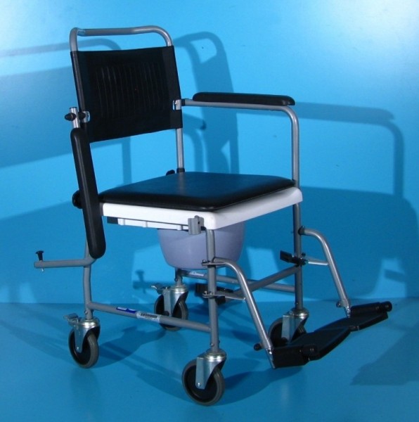 Scaun cu rotile si wc
