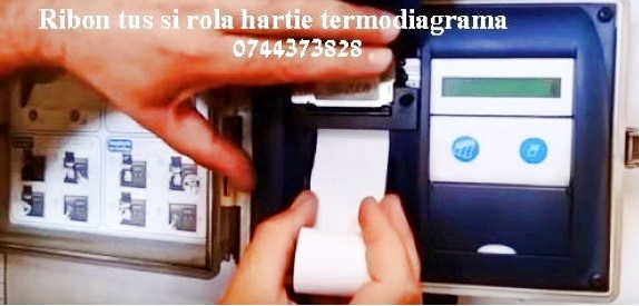 Ribon tus si rola hartie termodiagrame 0744373828 Comet T-Print 2 , Carrier Transicold,  Datacold Carrier, Transcan 2ADR, Thermo King, Transcan Sentinel, TKDL-PRO, Touchprint, Esco, Euroscan,