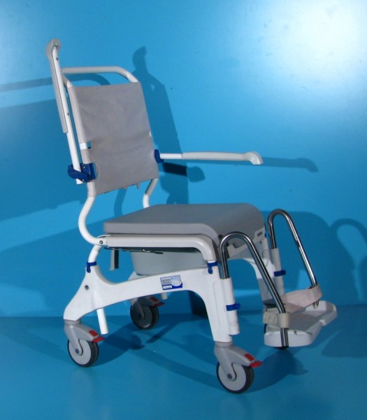 Scaun pentru WC si baie din aluminiu Aquatec Ocean