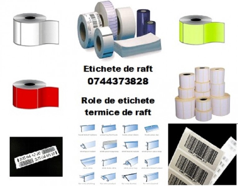 Rola etichete pt. etichetare paleti, eticheta logistica, eticheta cantar, eticheta AWB