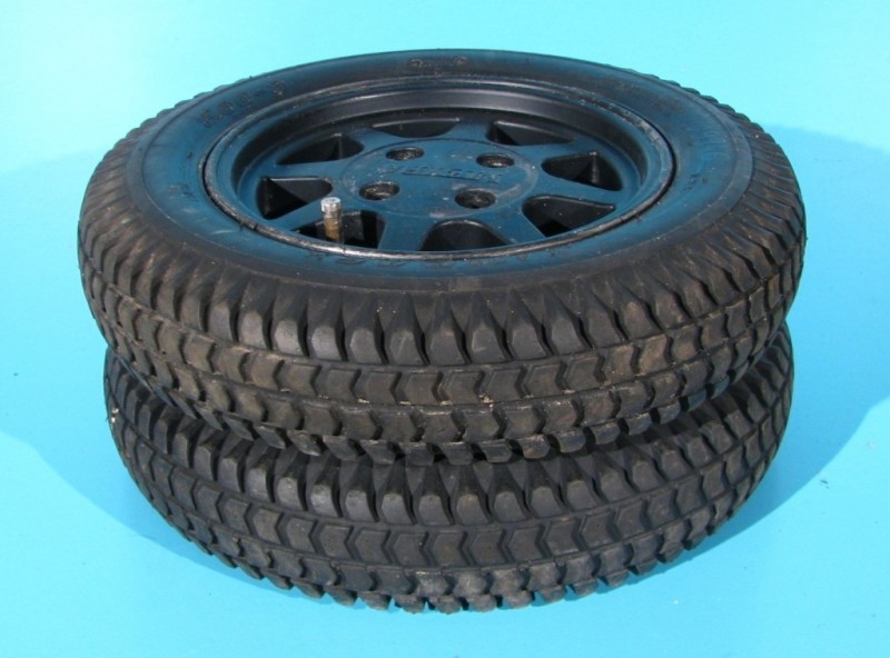 Roata originala cu cauciuc si camera Meyra Optimus 1 3.00-8