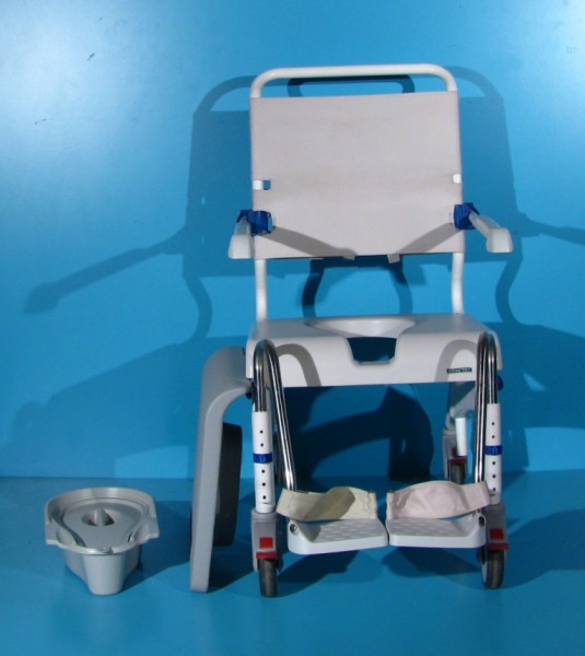 Scaun pentru WC si baie din aluminiu Aquatec Ocean