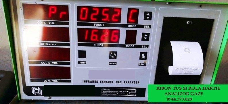 Cartus imprimanta analizor gaze Flux 5000,Eurogas8020,O.M.C.I 2094/3049,AVL DiCom 4000,AVL DiSmoke 435,Motor X 770,Tecnotest 488,Omnibus 430 ,Gorchi GA 510