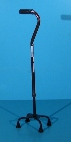 Baston din aluminiu cu 4 picioare