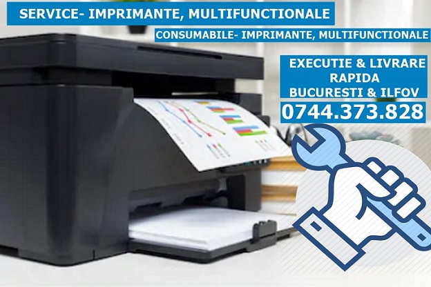 Reparatii imprimante si multifunctionale la sediul societatii dvs. in Tunari  !. 